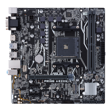 ASUS Prime A320M-K - Carte mère Socket AM4 Occasion | Cyberoccaz