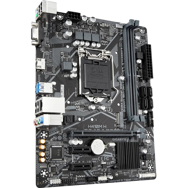 GIGABYTE H410M H - Carte mère Micro-ATX Socket LGA 1200 | Cyberoccaz