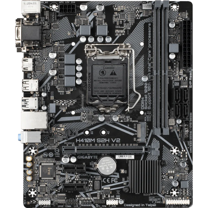 GIGABYTE H410M S2H V2 - Carte mère Micro-ATX Socket LGA 1200 | Cyberoccaz