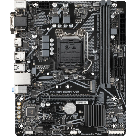 GIGABYTE H410M S2H V2 - Carte mère Micro-ATX Socket LGA 1200 | Cyberoccaz