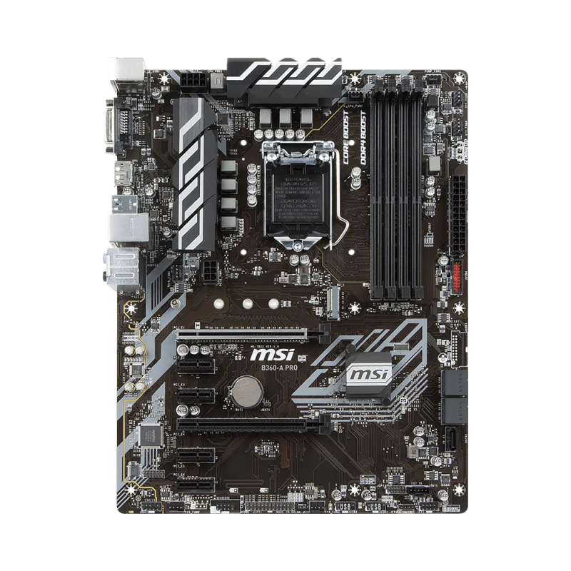 Carte Mère MSI B360-A PRO - Socket LGA 1151 ATX | Cyberoccaz